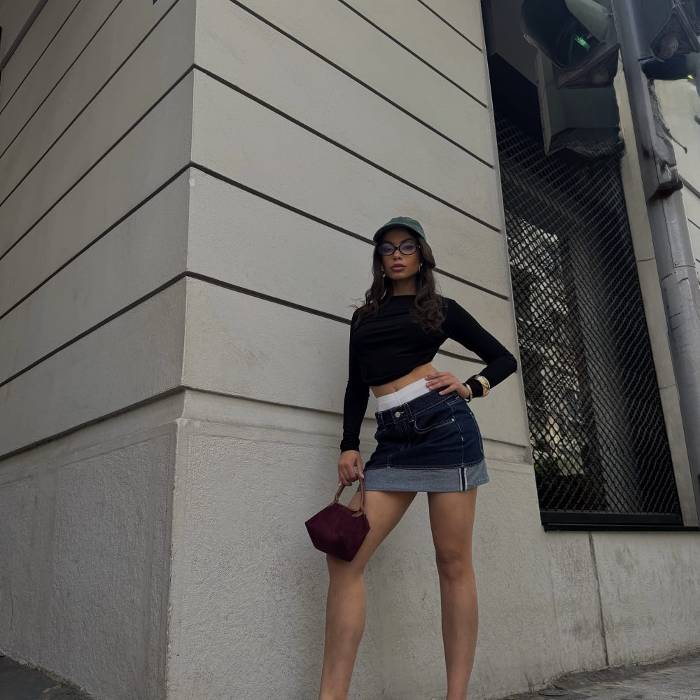 MINI DENIM SKIRT
