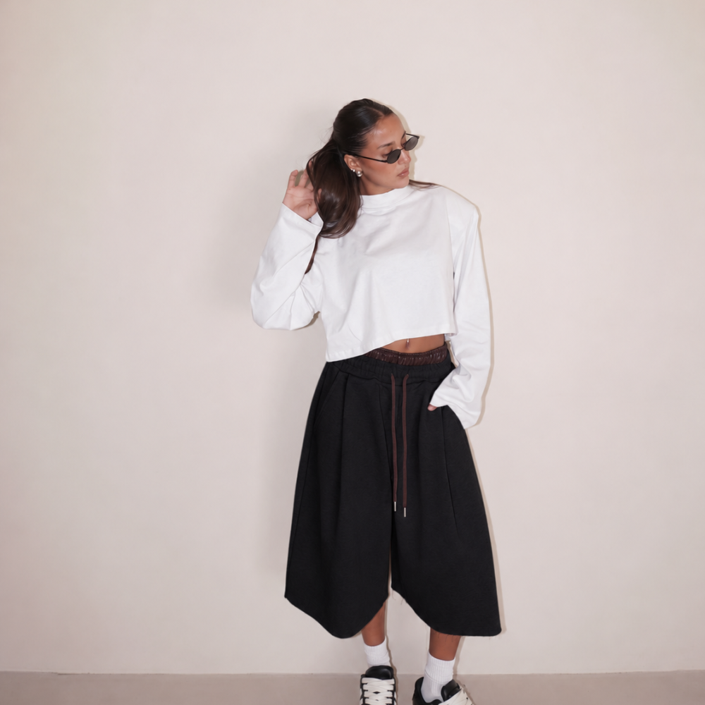 CITY OVERSIZED BERMUDA